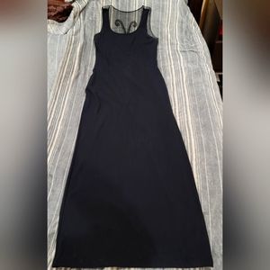 Preowened long sleeveless dress